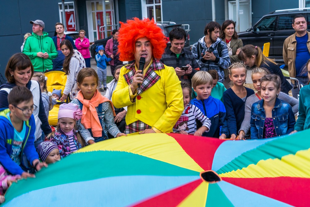 1 сентября состоялся детский праздник в ЖК "Аврора"